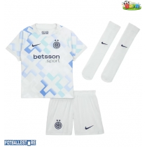 Inter Milan Henrikh Mkhitaryan #22 Bortedraktsett Barn 2025-26 Kortermet (+ Korte bukser)